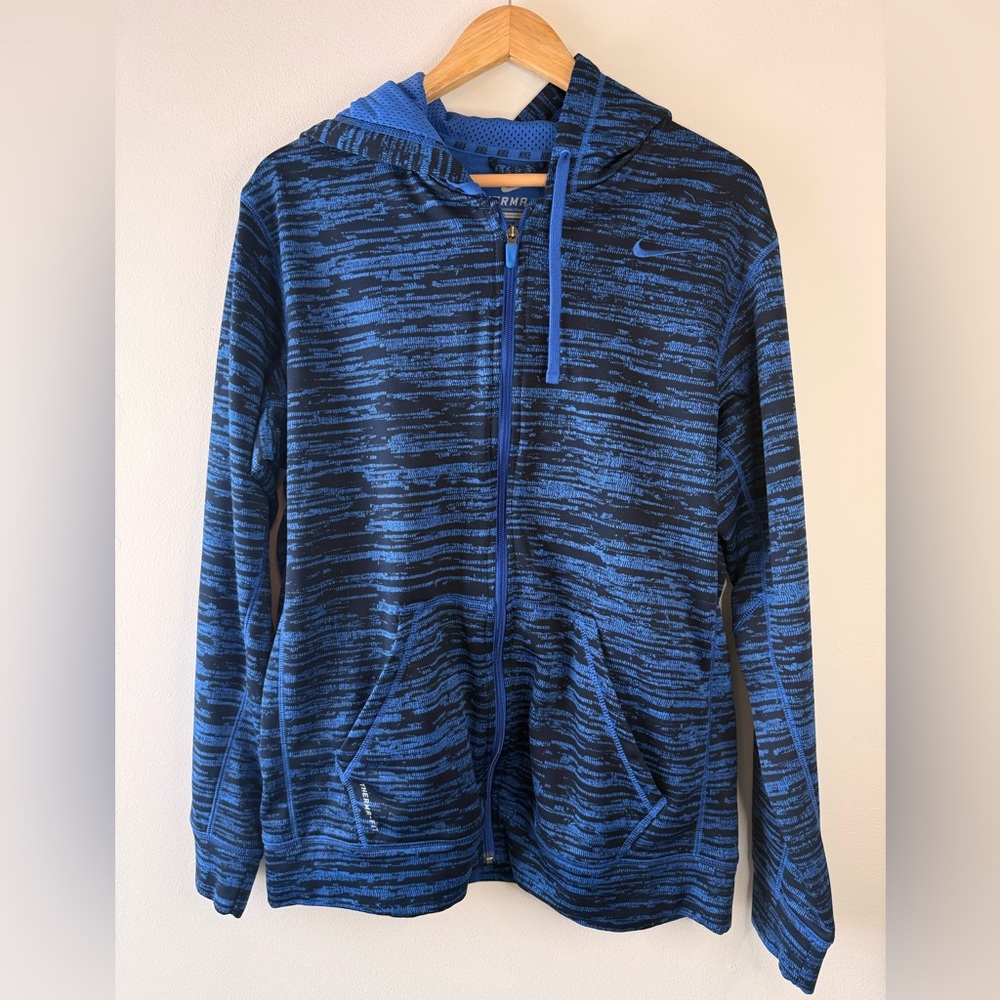 Nike Blue Therma-Fit Sweatshirt